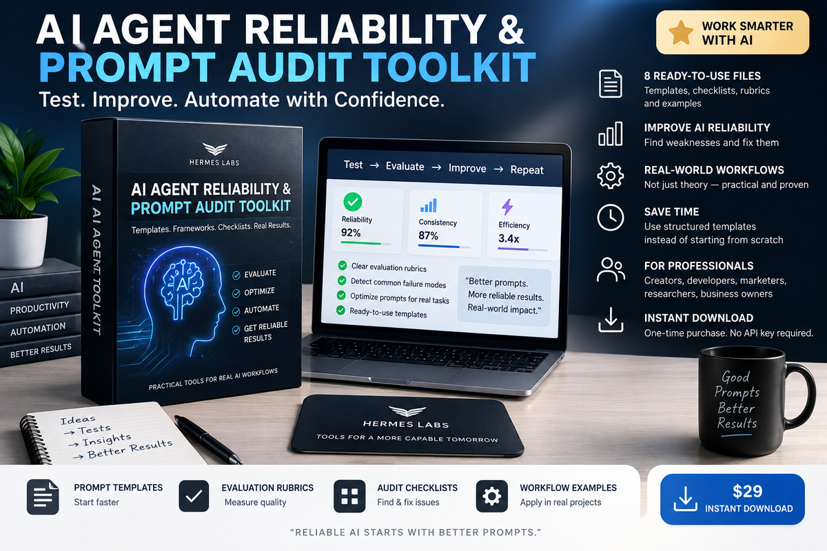 AI Agent Reliability & Prompt Audit Toolkit